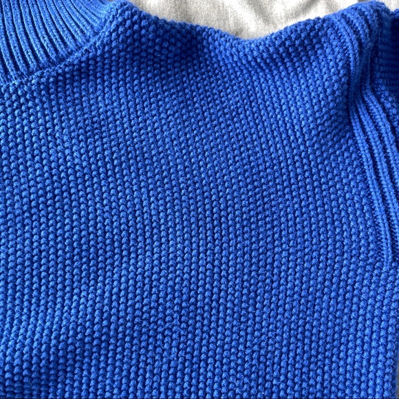 Blue Turtleneck Sweater - Picture 4 of 6